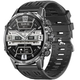 BlitzWolf® BW-AT6 Plus Smart Watch – 1.75" AMOLED Display, Bluetooth Calls, Voice Assistant, Health Monitoring, IP67 Waterproof – Black - Buyme24seven