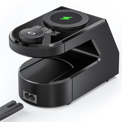 BlitzWolf® BW-FW10 240W 10-in-1 GaN Wireless Alarm Clock Charger - Buyme24seven