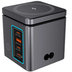 BlitzWolf® BW-i113 105W 6-in-1 GaN Desktop Charging Station with Wireless Charge - Buyme24seven