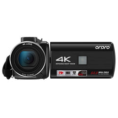Ordro Z36 4K IR Night Vision Digital Camcorder: Best Budget Vlogging Camera for Entry-Level Photographers - Buyme24seven