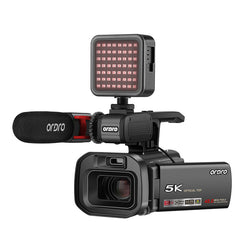 ORDRO XV80 5K Professional Handycam 12X Optical HDR Video Camera for TV show interview Live Streaming - Buyme24seven