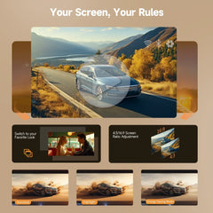 Magcubic HY310X 4K Mini Projector With Full HD 1080P 420ANSI Android 11 Auto Focus Keystone for Outdoor Theater Stand Projector - Buyme24seven