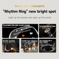 BlitzWolf® BW-FYE16 Plus TWS Earbuds with LED Touch Screen, ANC & TF Card Support - Buyme24seven