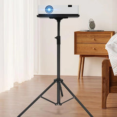 BlitzWolf® BW-VF5 Adjustable Projector Stand Tripod – 89–156cm Height, 37×26.5cm Tray, Foldable Portable Mount – Black - Buyme24seven