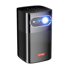 BlitzWolf® BW-VT3 Mini DLP Projector – 1080P Resolution, 250 ANSI Lumens, Android TV 2+32GB, 4K Support, TOF Laser Focus, Built-in Battery – EU Plug - Buyme24seven