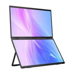 Delta Max Touch - Stacked Monitor Laptop Touch Dual Screen Folding 18 Inch - Buyme24seven