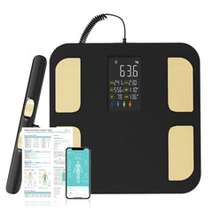 Smart Bioimpedance Scale New Smart Body Composition Scale Digital Scale Body Fat Weight Scale Balance Bioimpedance Scale - Buyme24seven