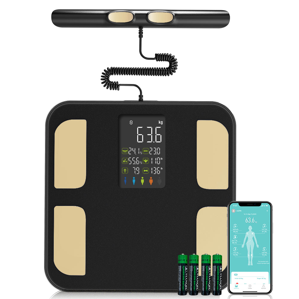 Smart Bioimpedance Scale New Smart Body Composition Scale Digital Scale Body Fat Weight Scale Balance Bioimpedance Scale - Buyme24seven
