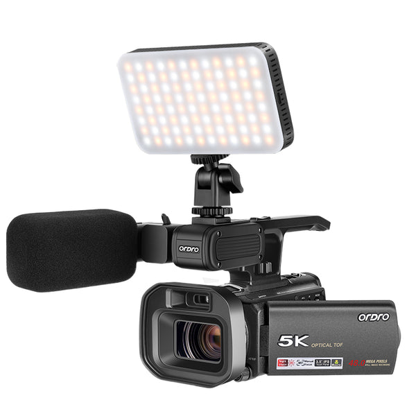 ORDRO XV80 5K Professional Handycam  12X Optical HDR Video Camera for TV show interview Live Streaming - Buyme24seven