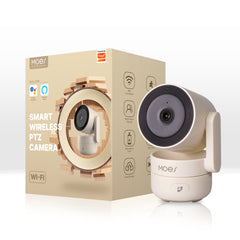 MOES Tuya Wi-Fi 6 Smart Indoor 4MP HD Security Pan/Tilt Camera Motion Tracking & Sound Detection Infrared Night Vision Monitor - Buyme24seven