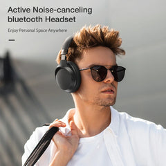 BlitzWolf® BW-HP5 Lite Bluetooth Headphones – Dual ANC, Dual Drivers, 1000mAh Battery, AAC Stereo Sound, Wireless with Mic – Black - Buyme24seven