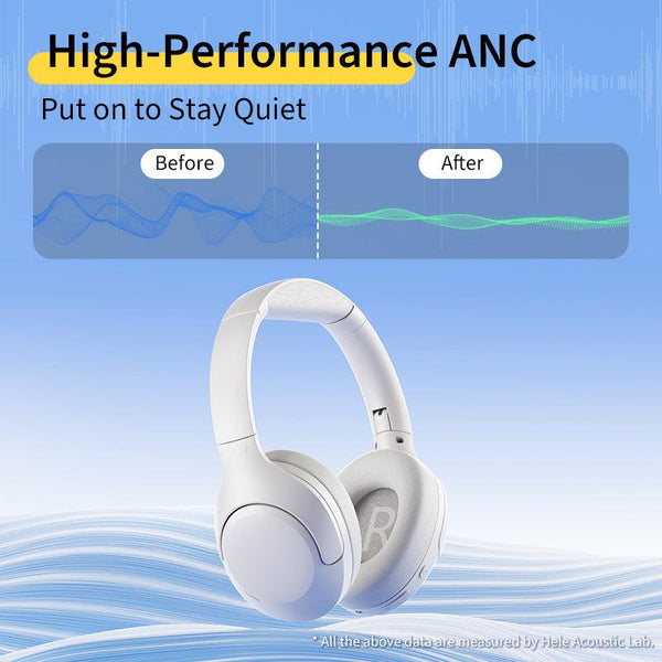 QCY H3 Lite ANC Wireless Headphones, 60H Playtime - Buyme24seven