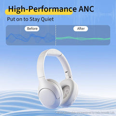 QCY H3 Lite ANC Wireless Headphones, 60H Playtime - Buyme24seven