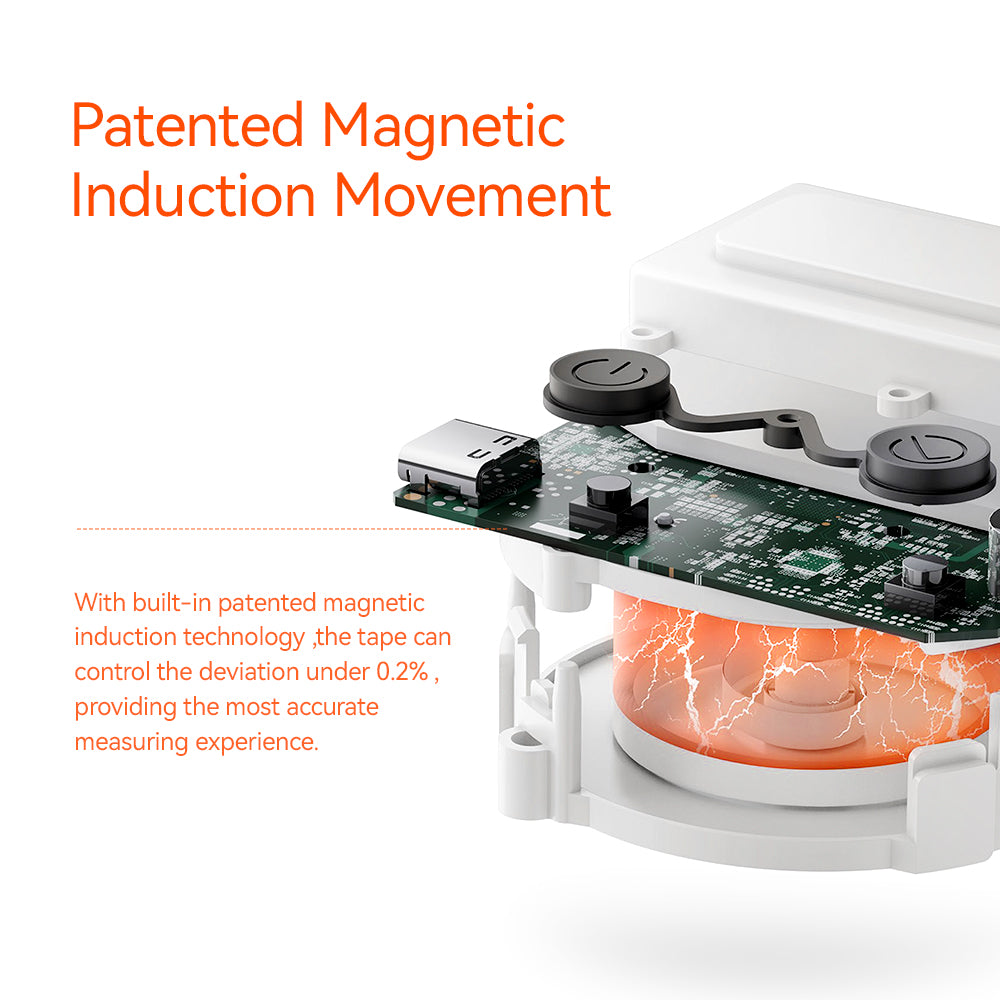 Smart Body Tape Measure 2024 New Body Chest Waist Hip Arm Leg Soft Tape Measure CM Inch Double Scale Measuring Tapes with App - Buyme24seven