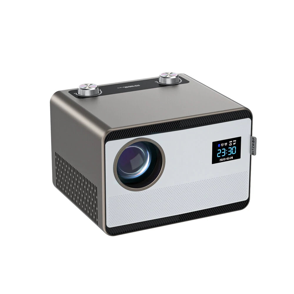 BlitzWolf® BW-V7 4K Android Projector – 850 ANSI Lumens, Auto Focus & Keystone Correction, Native 1080P Home Theater Projector - Buyme24seven