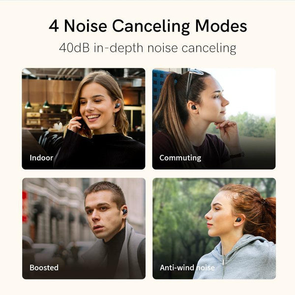 QCY ArcBuds True Wireless Earbuds, 40dB Hybrid ANC, 32H Playtime - Buyme24seven