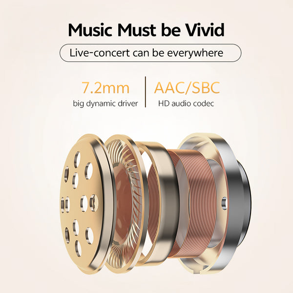 QCY T13 True Wireless Earbuds, ENC Noise Cancelling, 40H Playtime - Buyme24seven