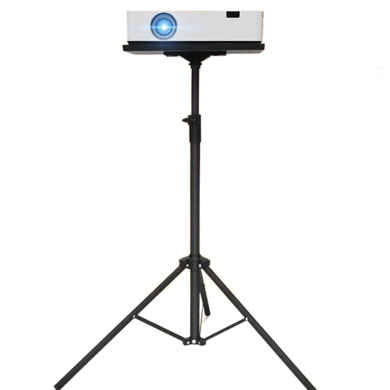 BlitzWolf® BW-VF5 Adjustable Projector Stand Tripod – 89–156cm Height, 37×26.5cm Tray, Foldable Portable Mount – Black - Buyme24seven