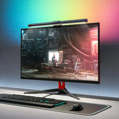 BlitzWolf® BW-CML2 RGB Gaming Monitor Light Bar – Dual Light Source, Adjustable Brightness & Color Temperature, USB Touch Control - Buyme24seven