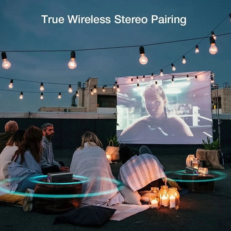 BlitzWolf® BW-WA3 Pro 120W Portable Bluetooth Speaker – Deep Bass, Quad Drivers, RGB Lights, TWS, 16000mAh Power Bank – Black - Buyme24seven