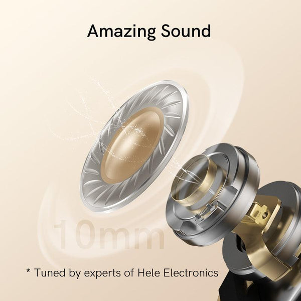 QCY ArcBuds True Wireless Earbuds, 40dB Hybrid ANC, 32H Playtime - Buyme24seven