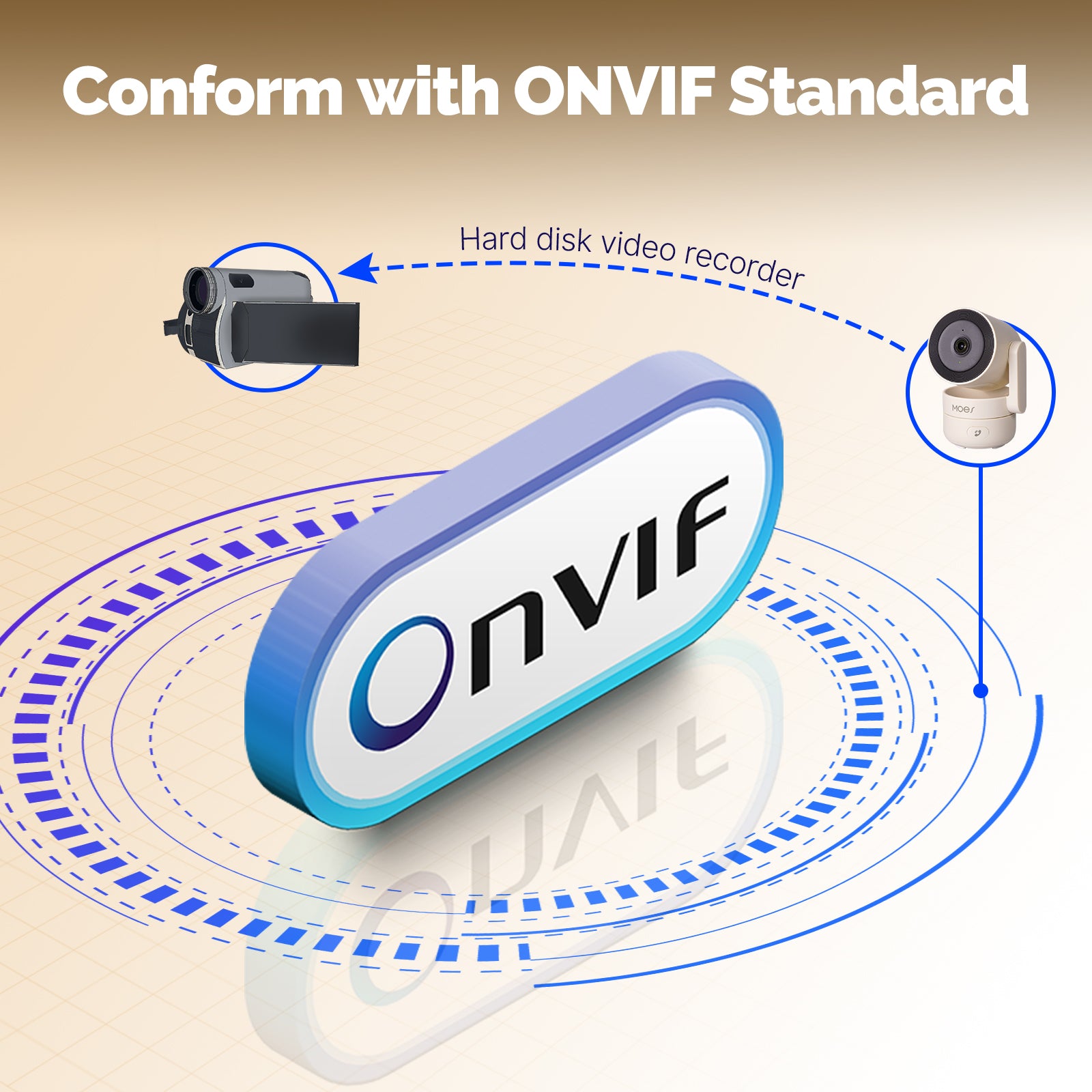 MOES Tuya Wi-Fi 6 Smart Indoor 4MP HD Security Pan/Tilt Camera Motion Tracking & Sound Detection Infrared Night Vision Monitor - Buyme24seven