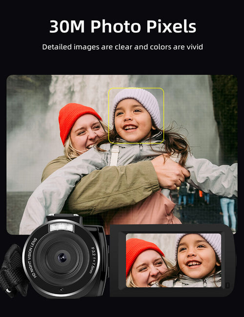 ORDRO B320 18X Digital Zoom Camcorder Infrared Night Vision Video  Camera  Recorder - Buyme24seven