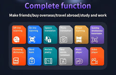 S65pro Dictionary Translation Pen Scan Reader Device Text Scanning Reading Translator WiFi/BT Connection Online Photo Translate - Buyme24seven