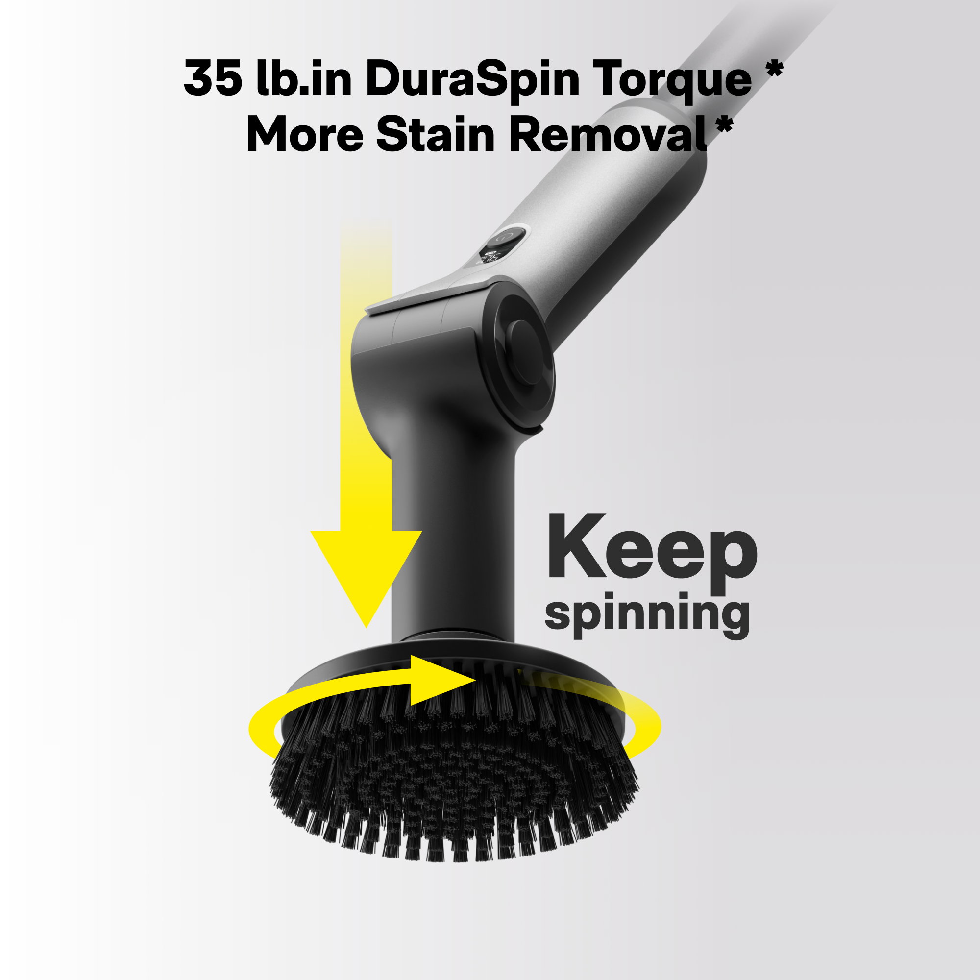 HOTO Flexi™ Cordless Spin Scrubber – Flexi-Clean Anywhere, Built to Power Through - Buyme24seven