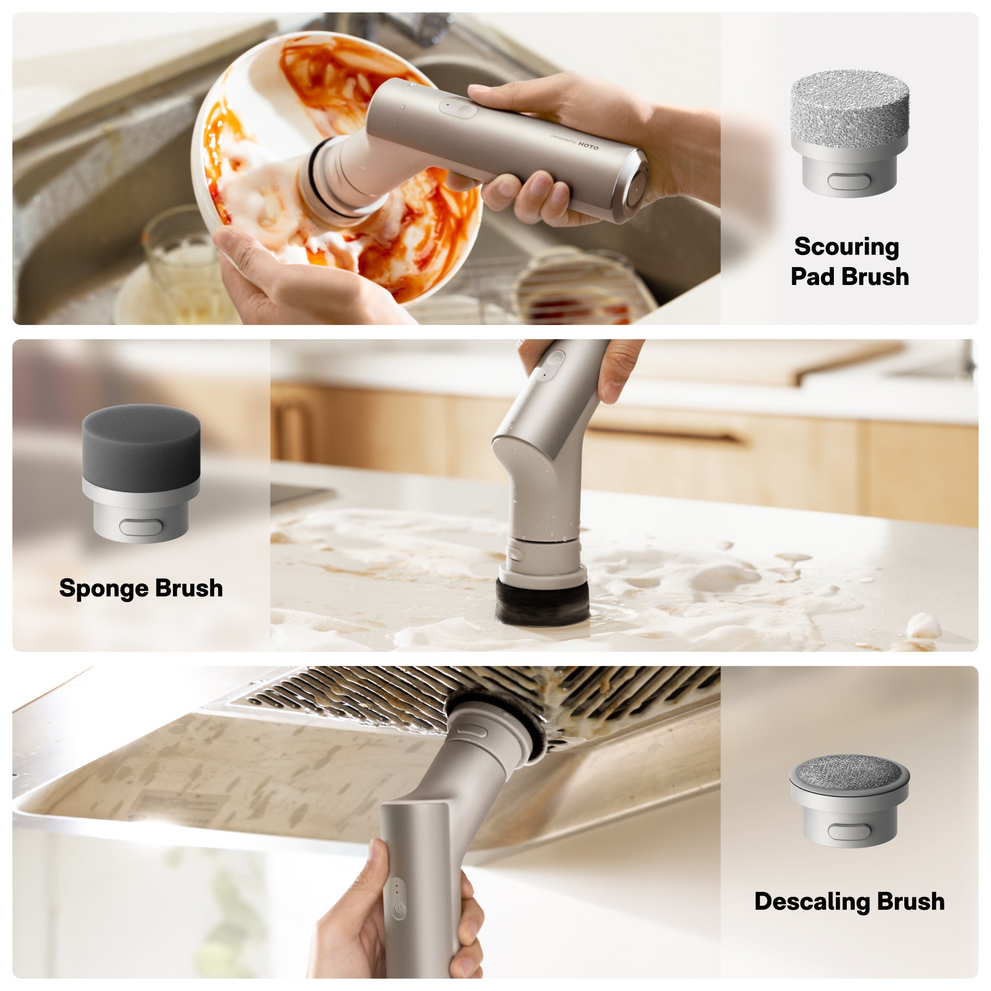 HOTO Electric Kitchen Scrubber - Buyme24seven