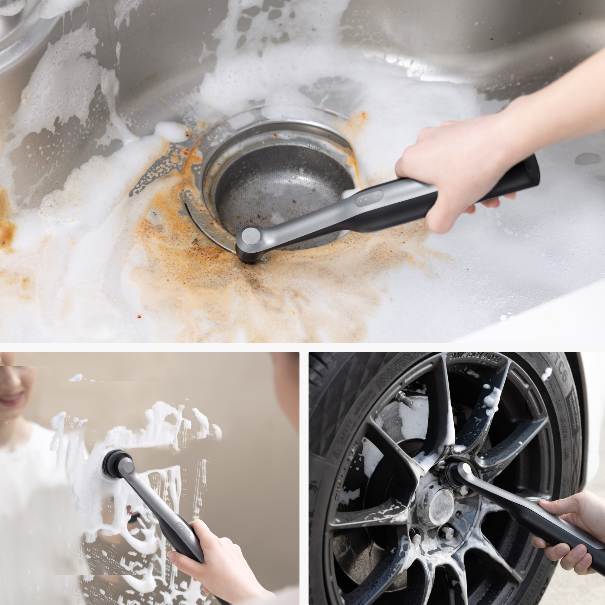 HOTO Wand™ Cordless Spin Scrubber - Buyme24seven