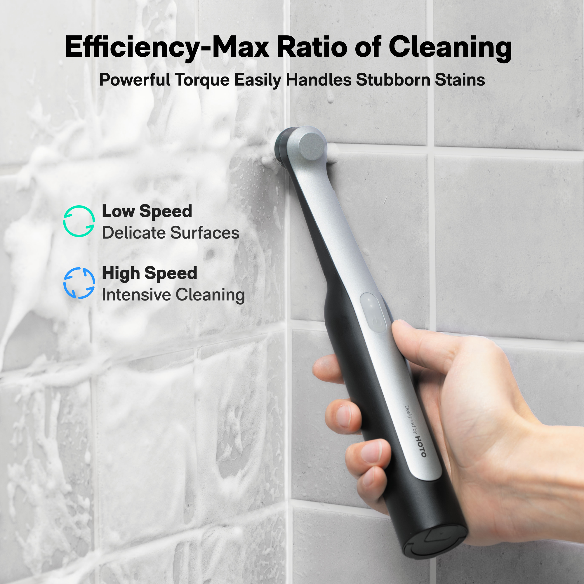 HOTO Wand™ Cordless Spin Scrubber - Buyme24seven