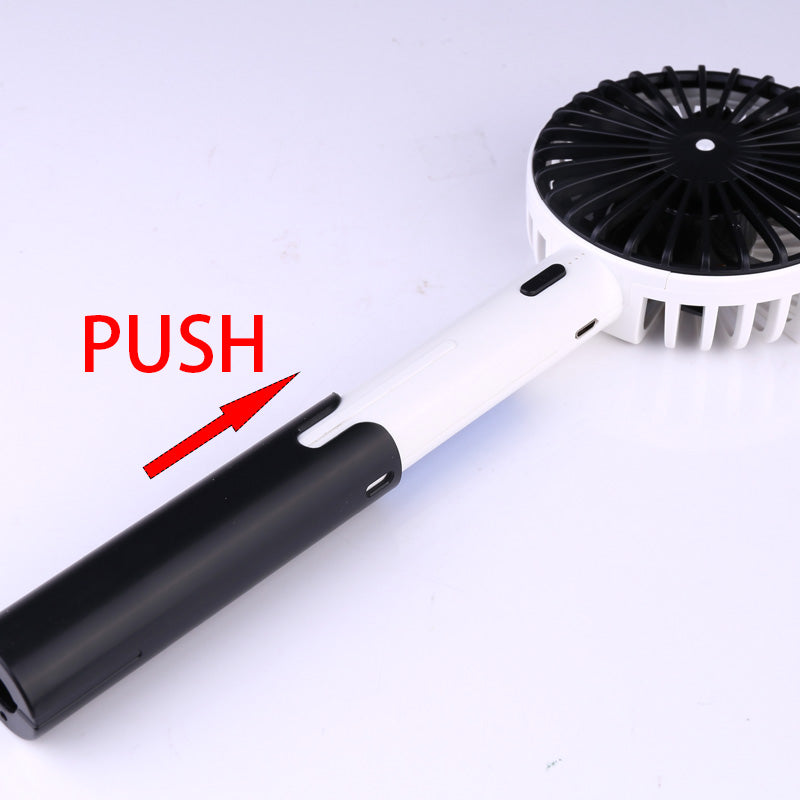 Summer Handheld Portable Mini Fan USB Rechargable Desktop Fan - Buyme24seven