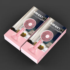 Summer Handheld Portable Mini Fan USB Rechargable Desktop Fan - Buyme24seven