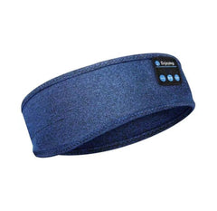 Wireless Bluetooth Headband Sleeping Eye Mask Headphones Headset Music Sports - Blue - Buyme24seven