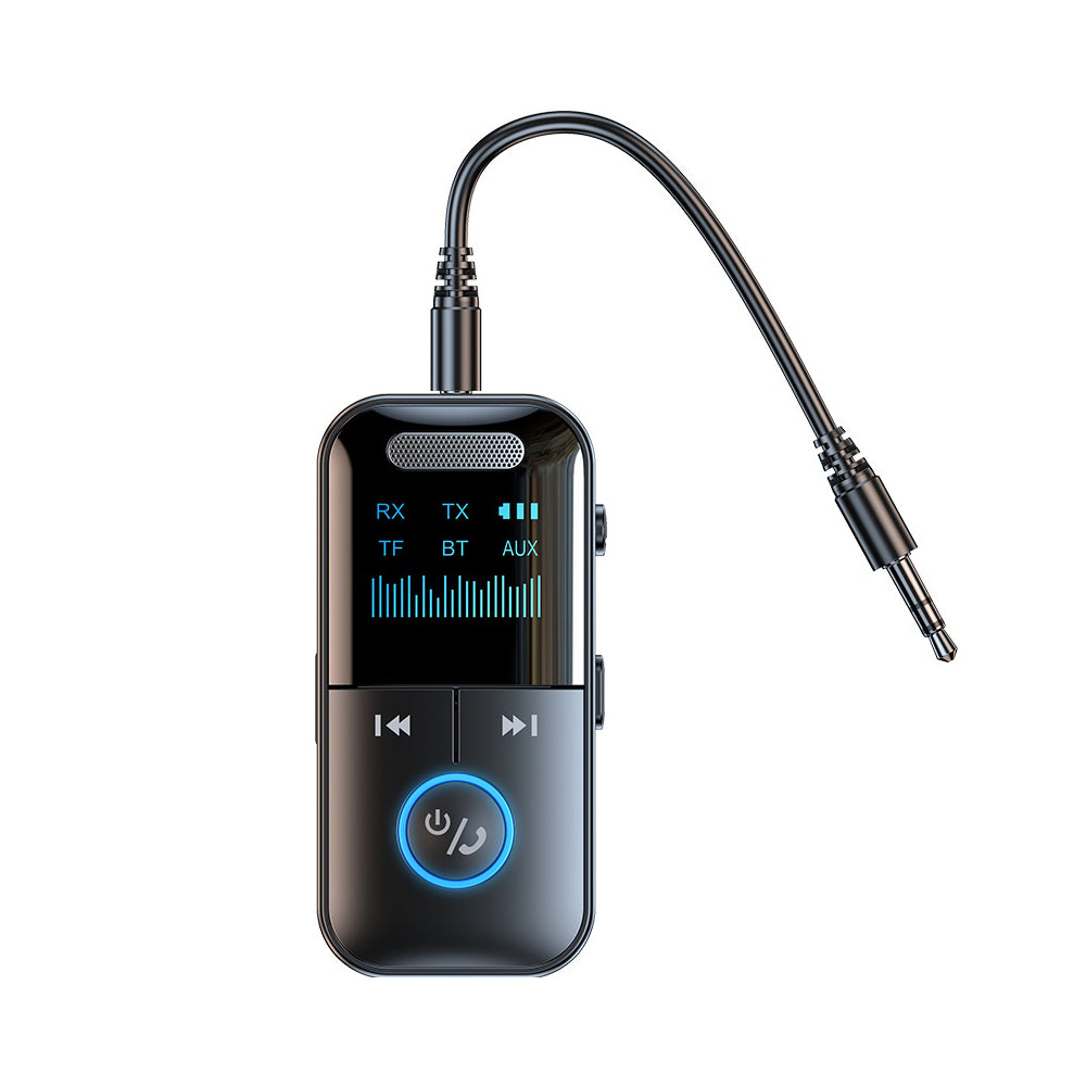 Bluetooth Audio Adapter Wireless Receiver Transmitter MP3 Player 3.5mm Aux for TV Car Headphones HiFi Speaker - Buyme24seven