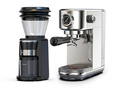 HiBREW Automatic Burr Mill Electric Coffee Grinder with 31 Gears for Espresso American Coffee Pour Over Visual Bean Storage G3 - Buyme24seven