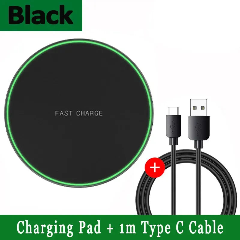 200W Fast Wireless Charger for iPhone & Android Devices