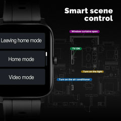 MOES Smart Watch Alexa Built-in Fitness Tracker Heart Rate and Blood Oxygen Monitor, IP68 Waterproof 1.69-inch Color Touchscreen - Buyme24seven