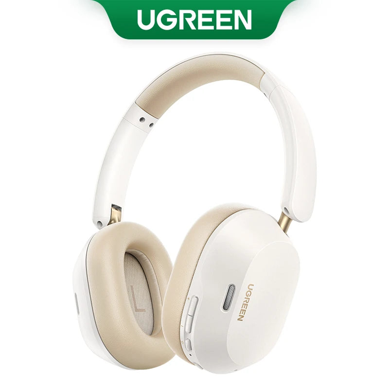UGREEN Max5c Wireless Bluetooth Headphones 43dB Hybrid Active Noise Cancellation Hi-Res LDAC 75H Spatial Audio Earbuds Headset - Buyme24seven
