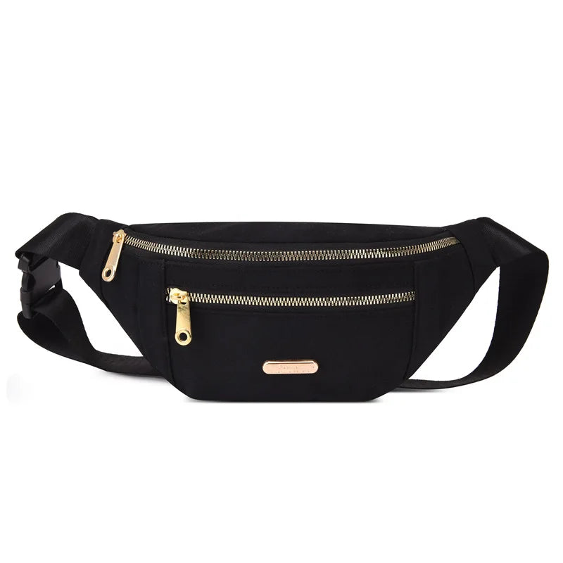 Fashion Fanny Pack: Lightweight Waist & Crossbody Bag for Travel