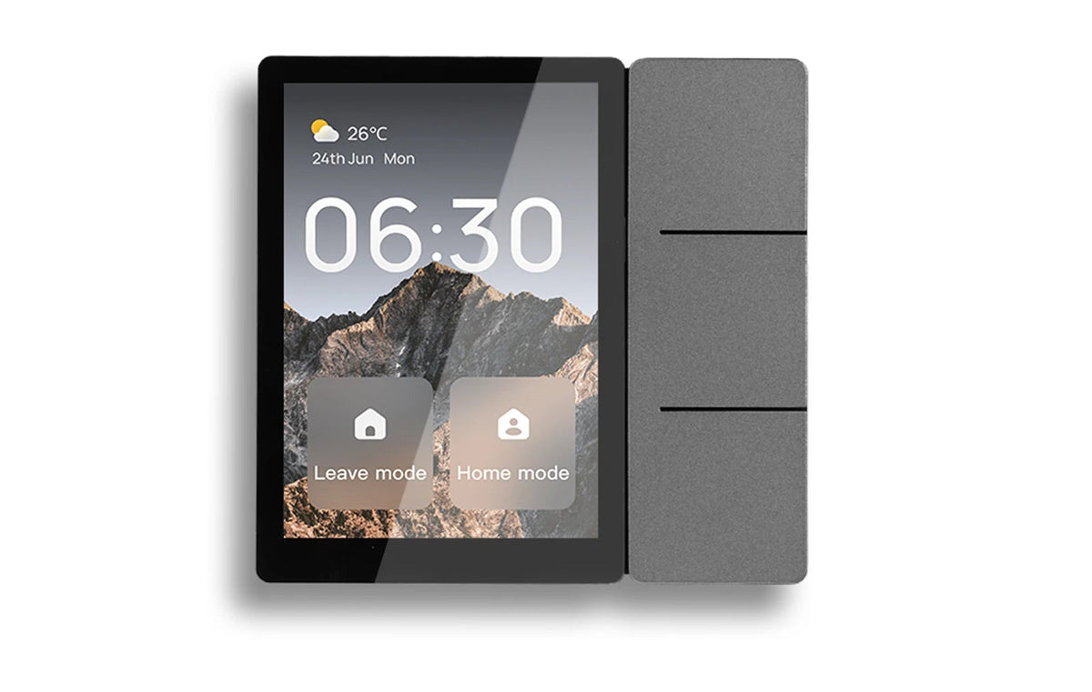 MOES Tuya WiFi 3.5-inch Smart Center Touch Control Panel Central Screen 3 Relays Physical Buttons Bluetooth Sigmesh Hub Built-in - Buyme24seven