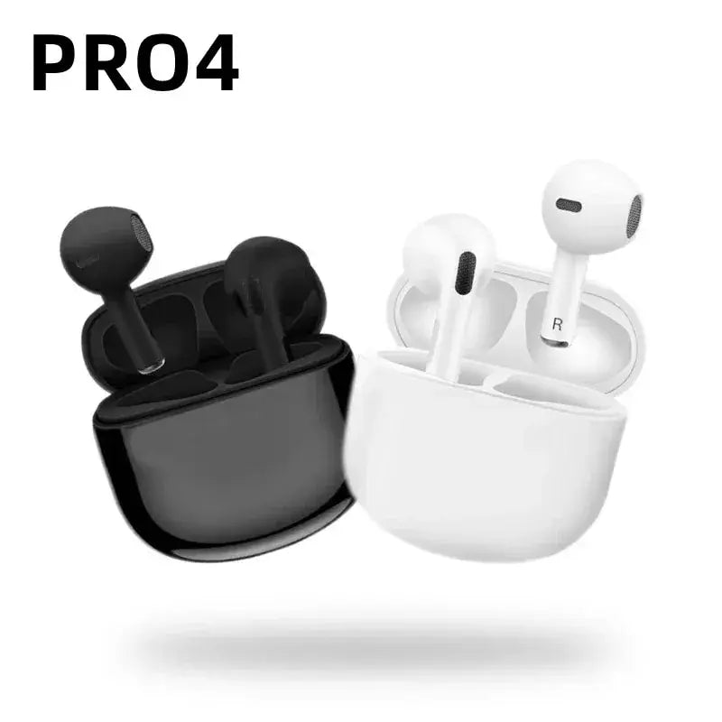 Pro4 TWS Bluetooth Earphones – HiFi Stereo Sound & Mic