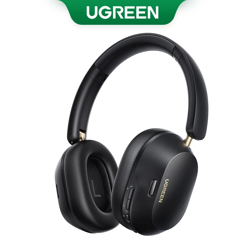 UGREEN Max5c Wireless Bluetooth Headphones 43dB Hybrid Active Noise Cancellation Hi-Res LDAC 75H Spatial Audio Earbuds Headset - Buyme24seven