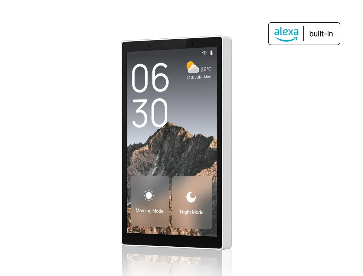 MOES Tuya Wifi Smart 5-inch Touch Screen US Center Control Panel Voice Control Alexa And ZigBee Gateway Built-in Scene Control - Buyme24seven