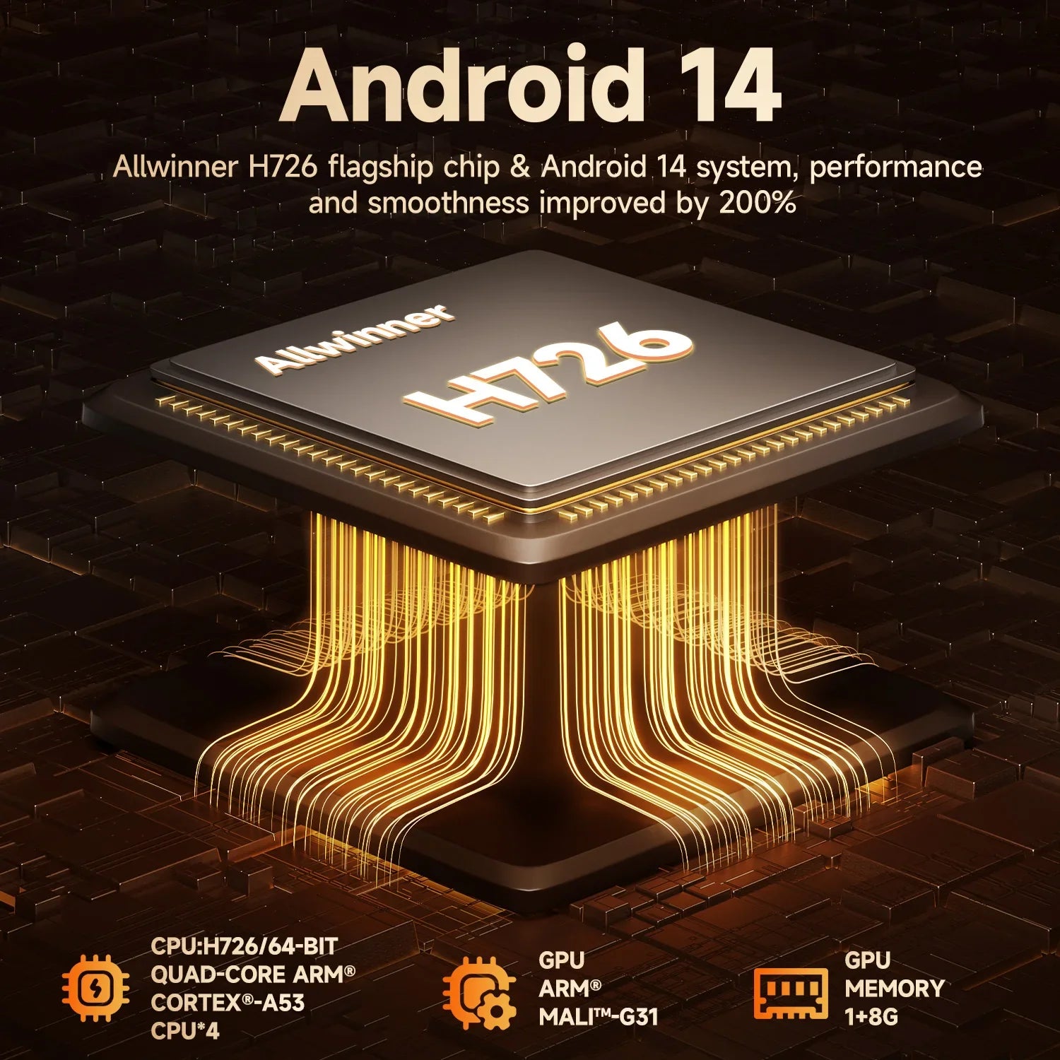 Magcubic HY350MAX 900 ANSI Portable Projector | Native 1080P with 8K Input, Android 14, Auto Keystone & Focus, Outdoor Friendly - Buyme24seven