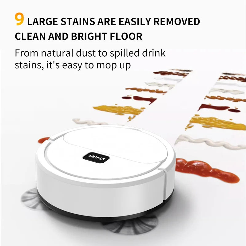 3-in-1 Automatic Sweeping Robot Vacuum Cleaner