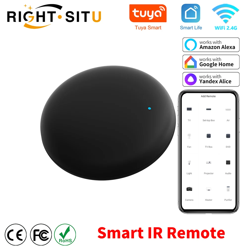 Tuya WiFi Smart IR Remote Control for Alexa & Google