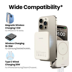 UGREEN PD20W Power Bank Magnetic 10000mAh Portable Wireless Fast Charging PowerBank for Magsafe for iPhone 15 Pro Max 16 Pro - Buyme24seven