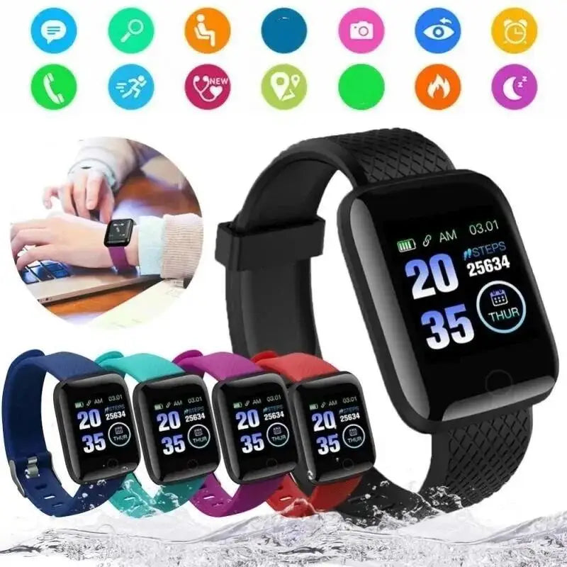 All-in-One Smartwatch: Messages, Music, Fitness & More! - Buyme24seven